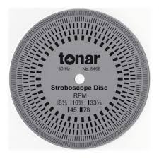 Tonar Aluminium stroboscoop disc