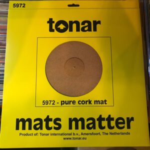 Tonar kurk draaitafel mat