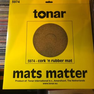 Tonar kurk / rubber draaitafel mat