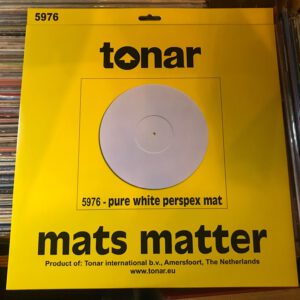 Tonar perspex draaitafel mat